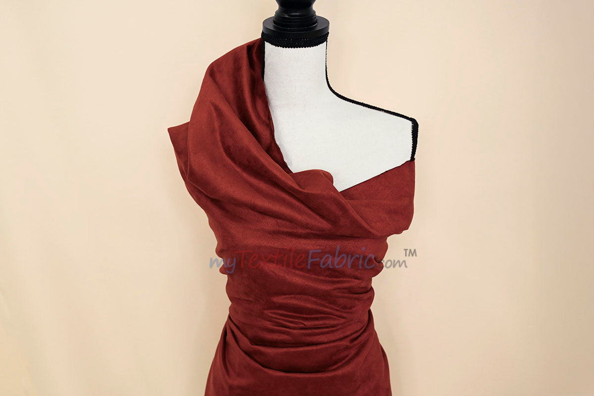 Microsuede Faux Suede Fabric - 40 Colors, 60" Width (Continuous Yards)