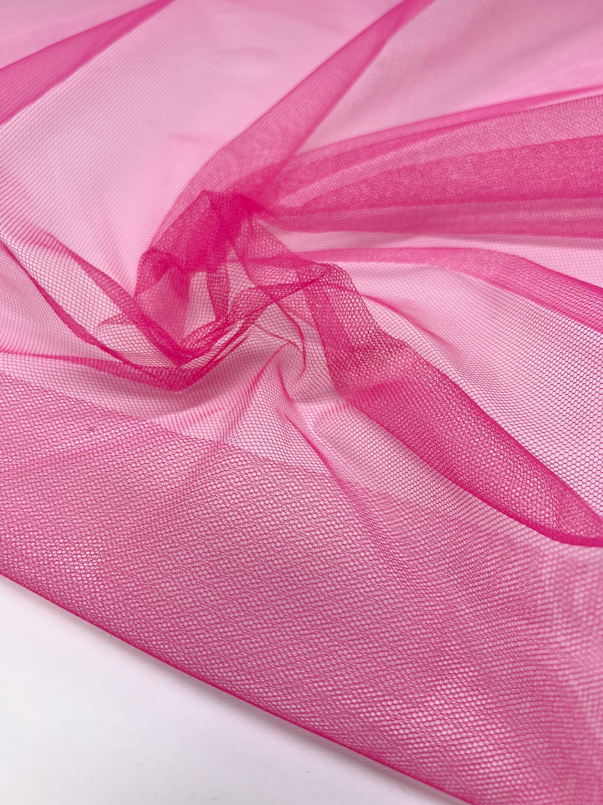 Pink Polyamide Mesh Woven