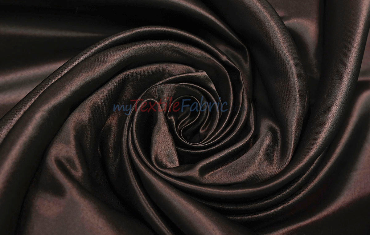 Lamour Satin Polyester Matte Satin Fabric - Multiple Colors, 58/60" Width (1 Yard)