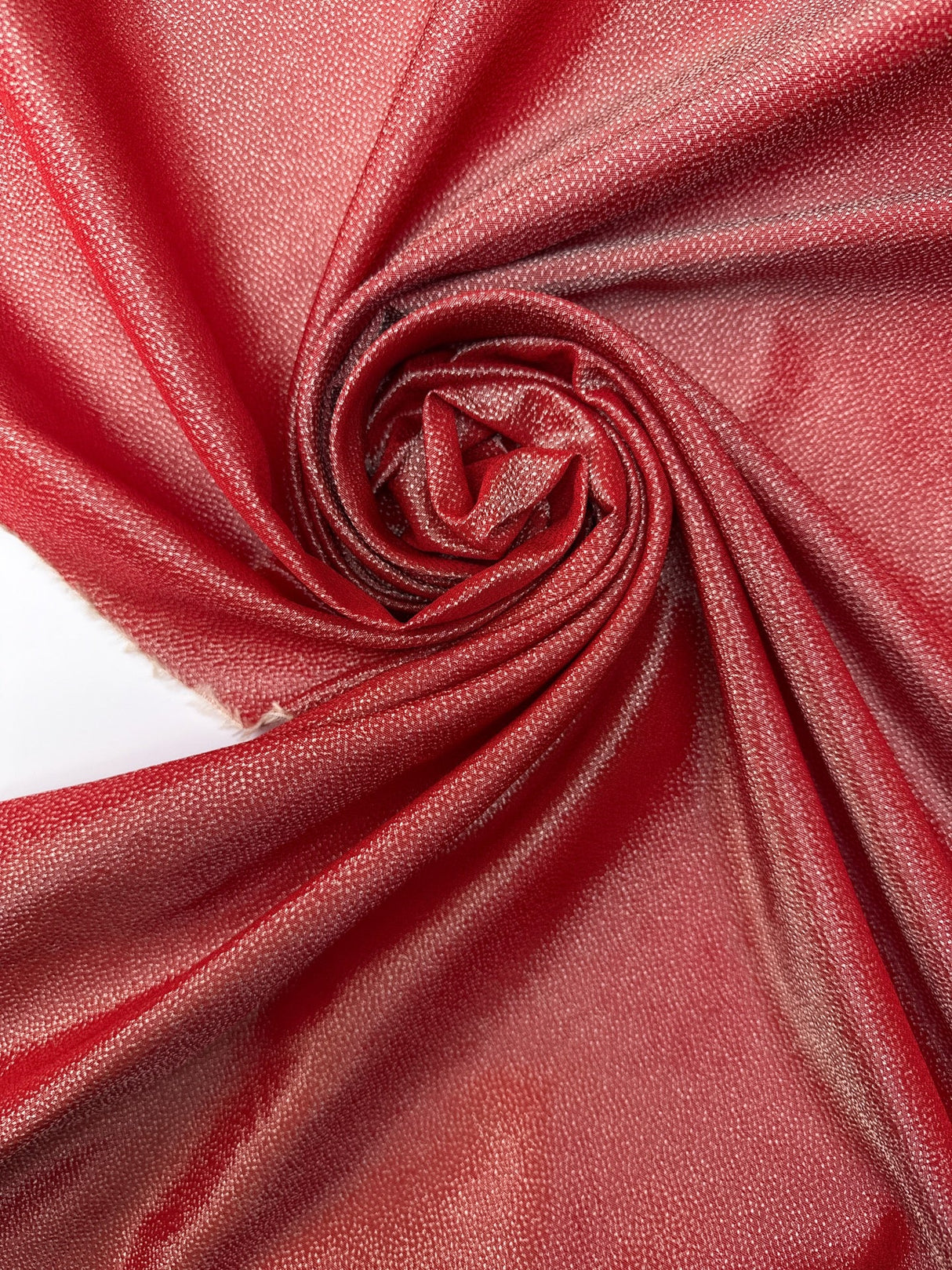 Red Golden Blend Fabric