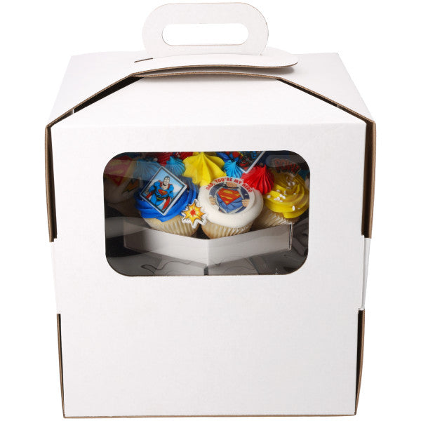 Cupcake Bouquet Display with coordinating Box – Holds 12 Cupcakes