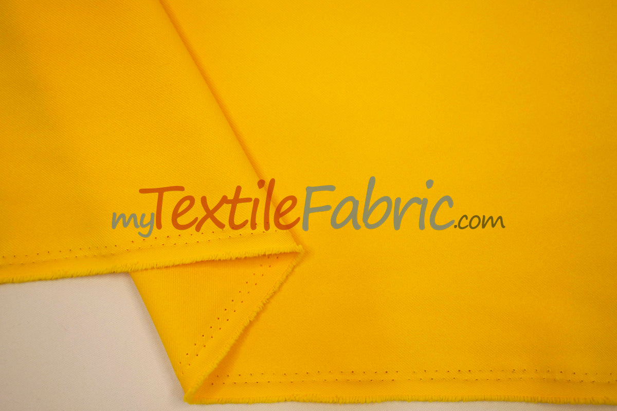 Polyester Gabardine Fabric - Multiple Colors, 58" Width (1 Yard)