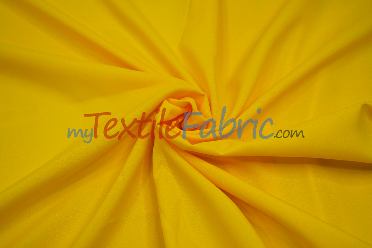 Visa Polyester Poplin Fabric - Solid, 58/60" Width (1 Yard)