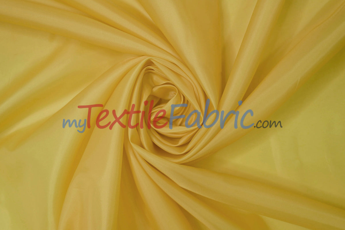Polyester Lining Fabric - 100 Percent Polyester, Solid, 58/60" Width (Continuous Yards)