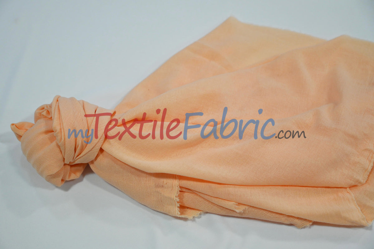 100 Percent Cotton Gauze Fabric - Soft Lightweight Muslin, 46/48" Width, Yards, Bolts, Sample Swatch (1 Yard)