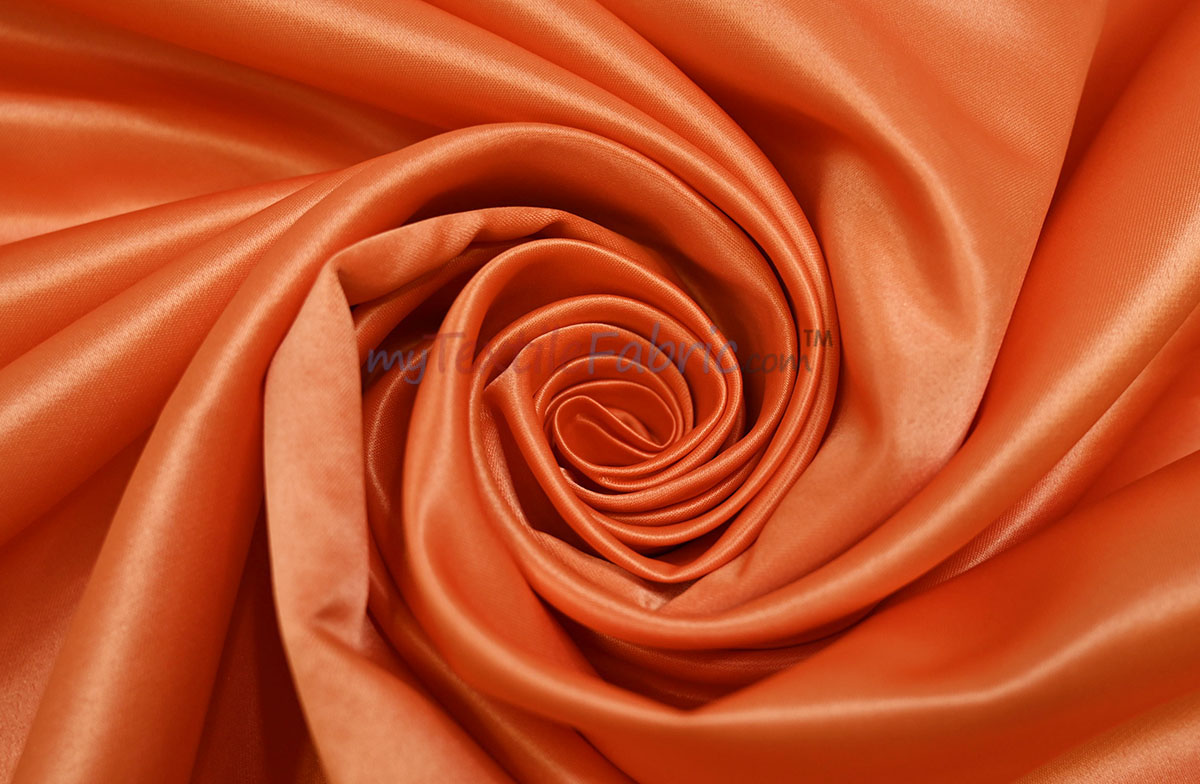 Lamour Satin Polyester Matte Satin Fabric - Multiple Colors, 58/60" Width (1 Yard)