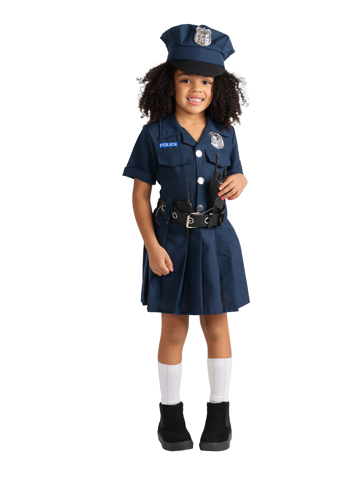 Girl's Police Officer Costume