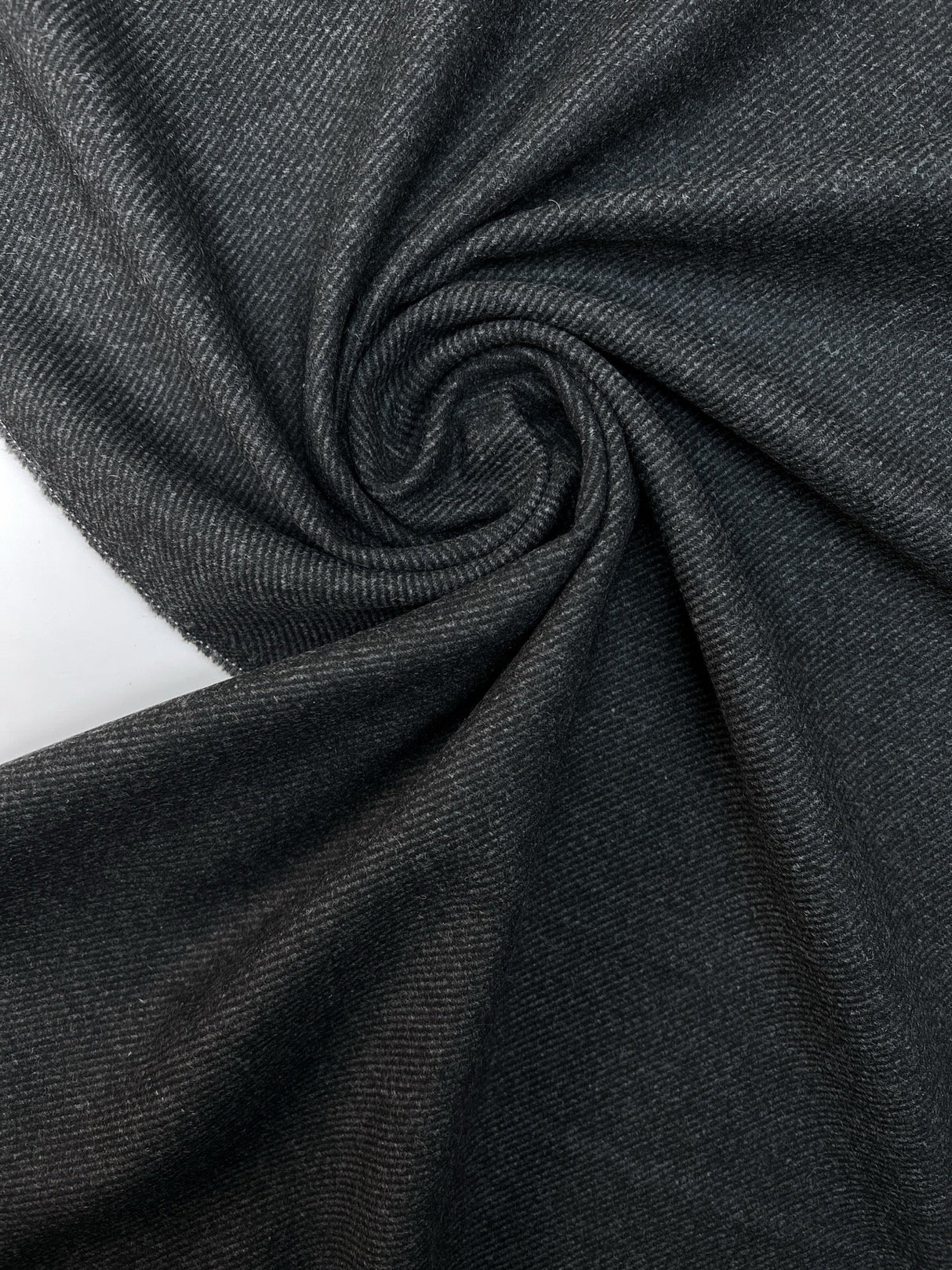 Wool Tweed Gray Shade Fabric