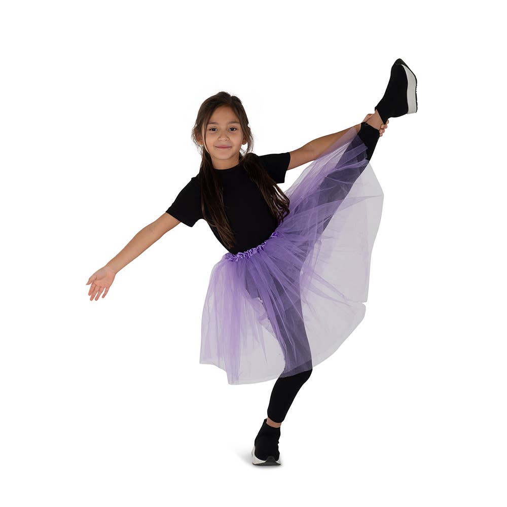 3 Layered Tutu Skirt, Set of 5 Colors - Kids