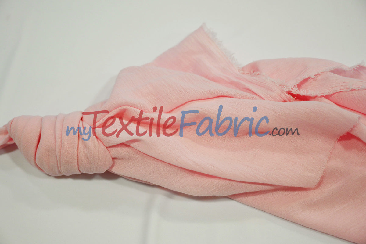 100 Percent Cotton Gauze Fabric - Soft Lightweight Muslin, 46/48" Width, Yards, Bolts, Sample Swatch (1 Yard)