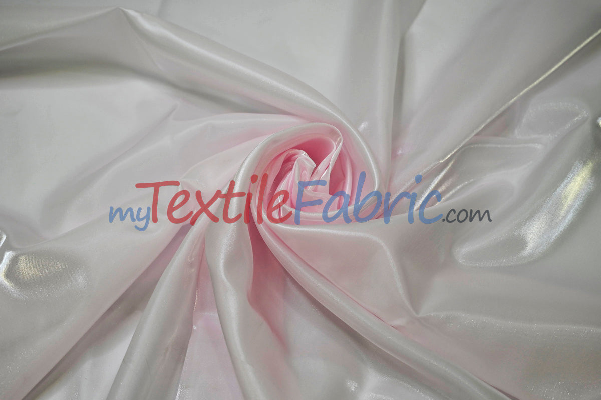Crystal Satin Polyester Fabric - Shimmering Satin Finish, 45" Width, Multiple Colors (1 Yard)