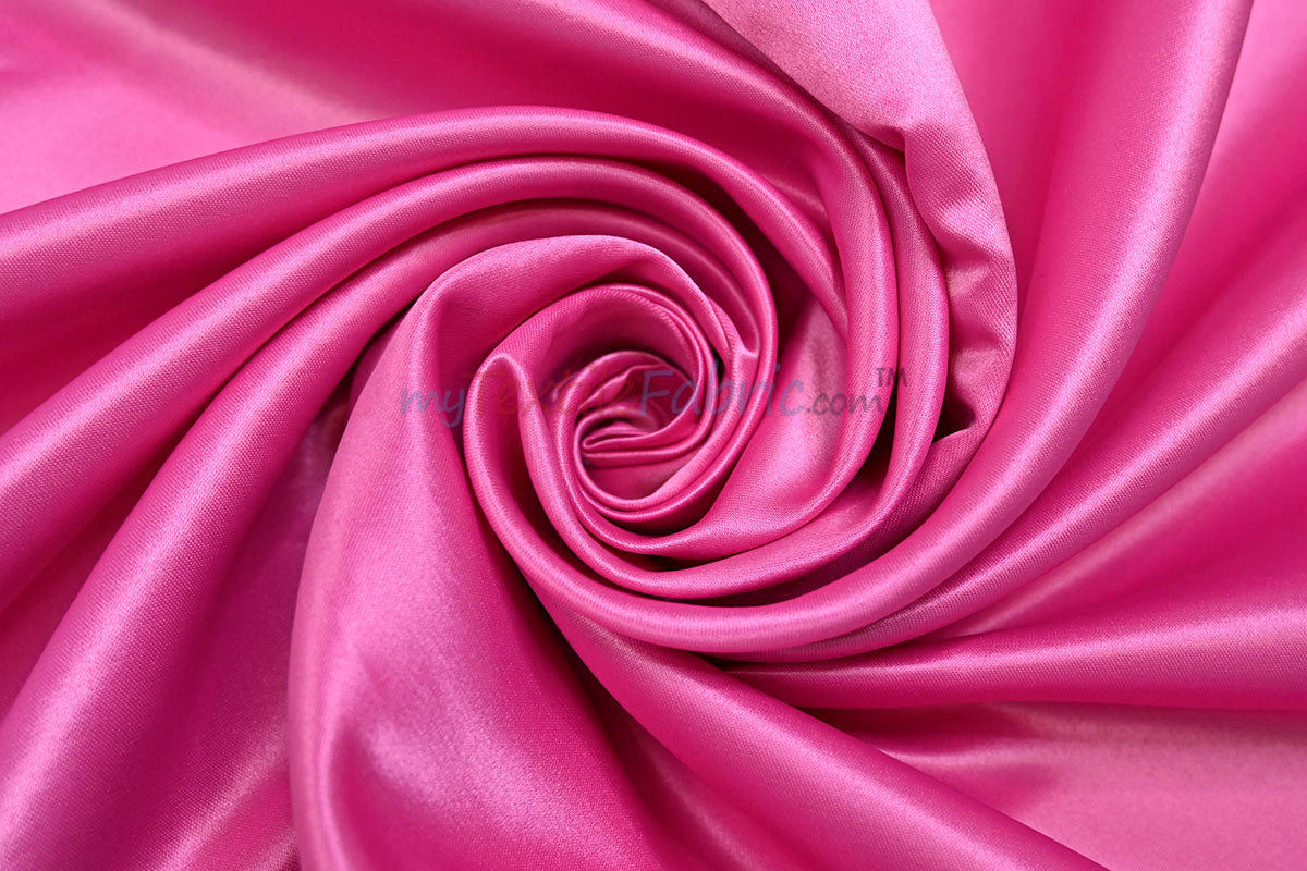 Lamour Satin Polyester Matte Satin Fabric - Multiple Colors, 58/60" Width (1 Yard)