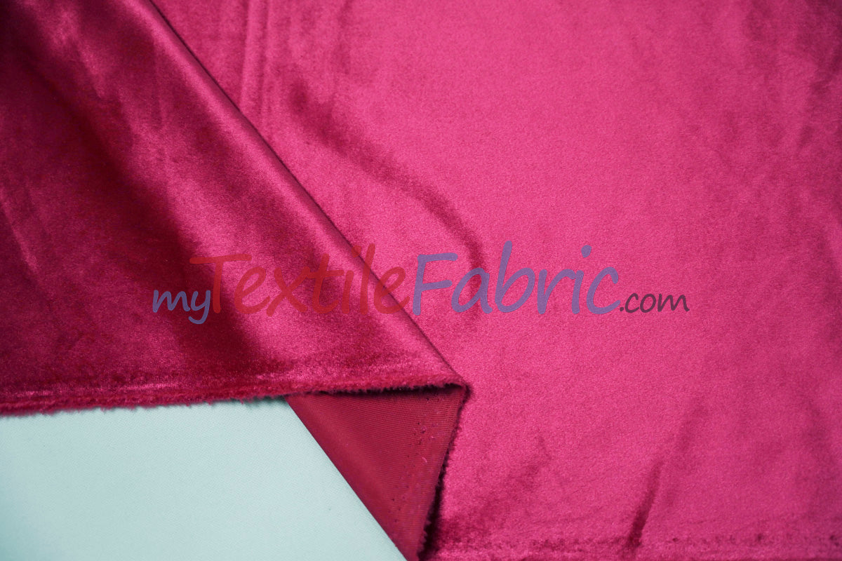 BT Royal Plush Velvet Fabric - Soft Plush Non Stretch Velvet, Multiple Colors, 58/60" Width (1 Yard)