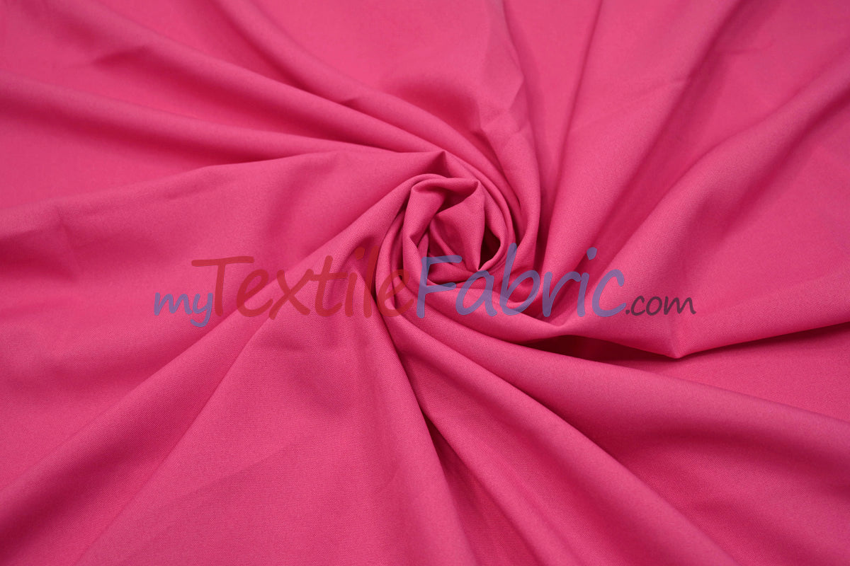 Extra Wide Polyester Fabric - Solid, 124" Width (1 Yard)