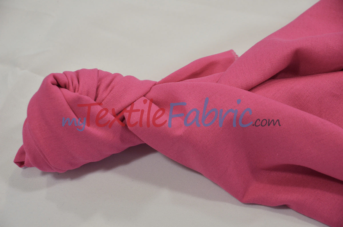 Rayon Linen Blend Fabric - Solid Colors, 52" Width (1 Yard)