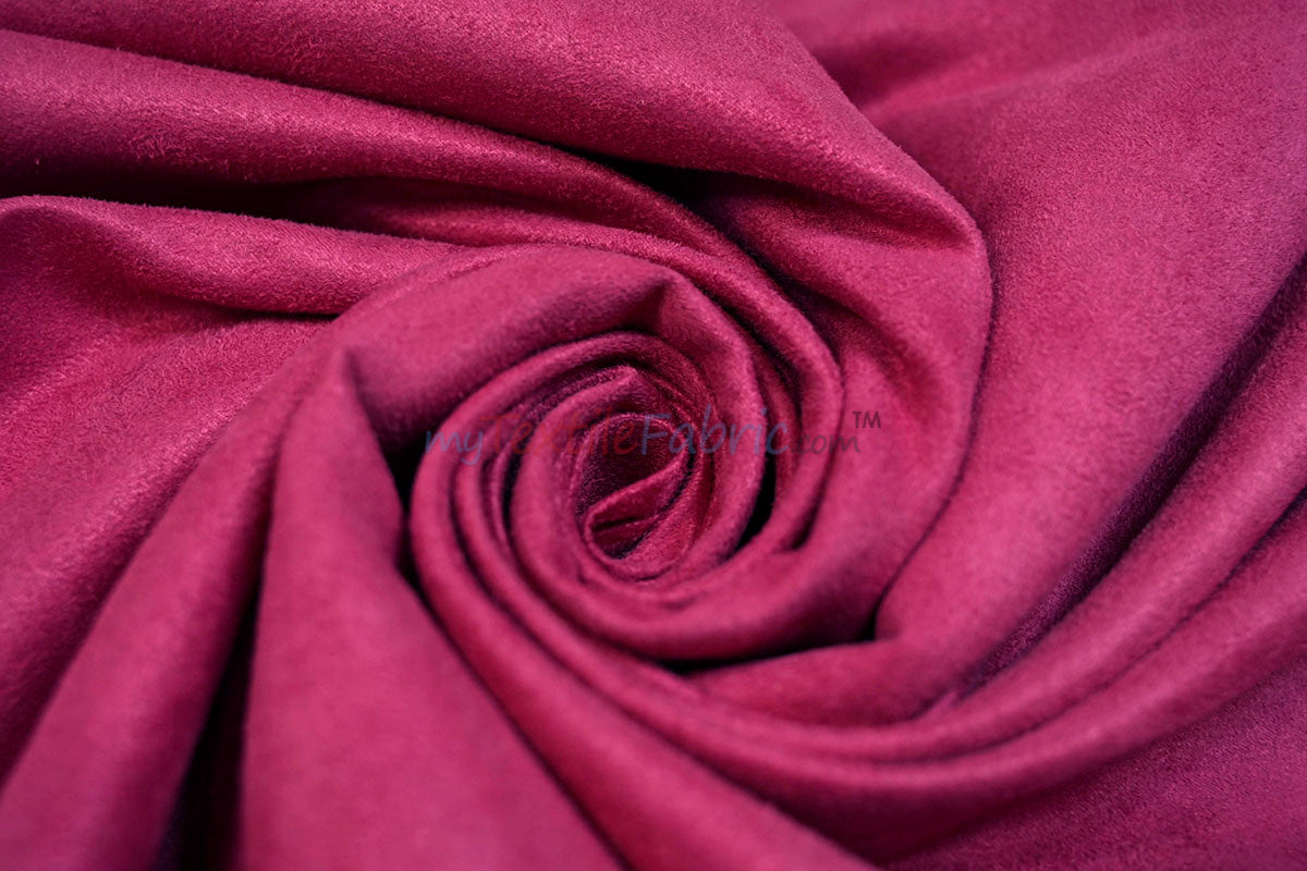 Microsuede Faux Suede Fabric - 40 Colors, 60" Width (Continuous Yards)