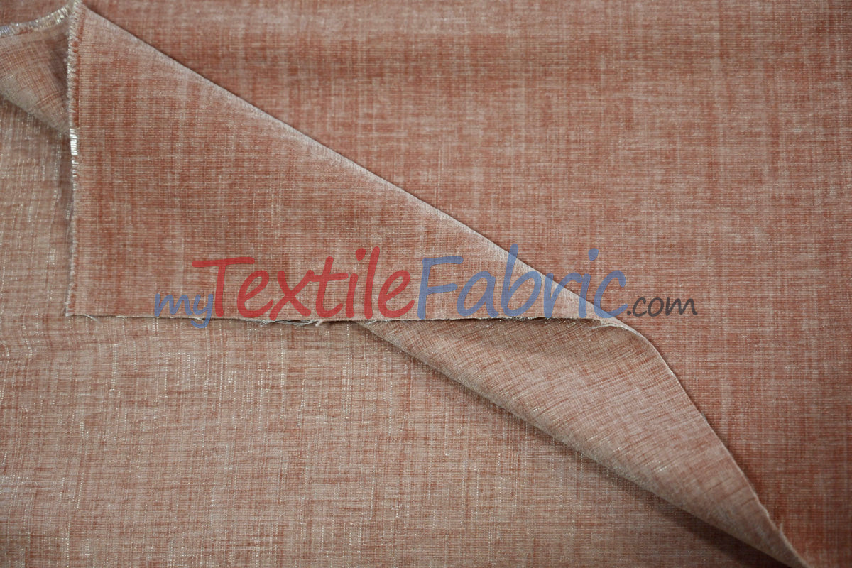 Chenille Polyester Fabric - Ultra Soft Velvety Texture, 60" Width, 350 GSM (1 Yard)