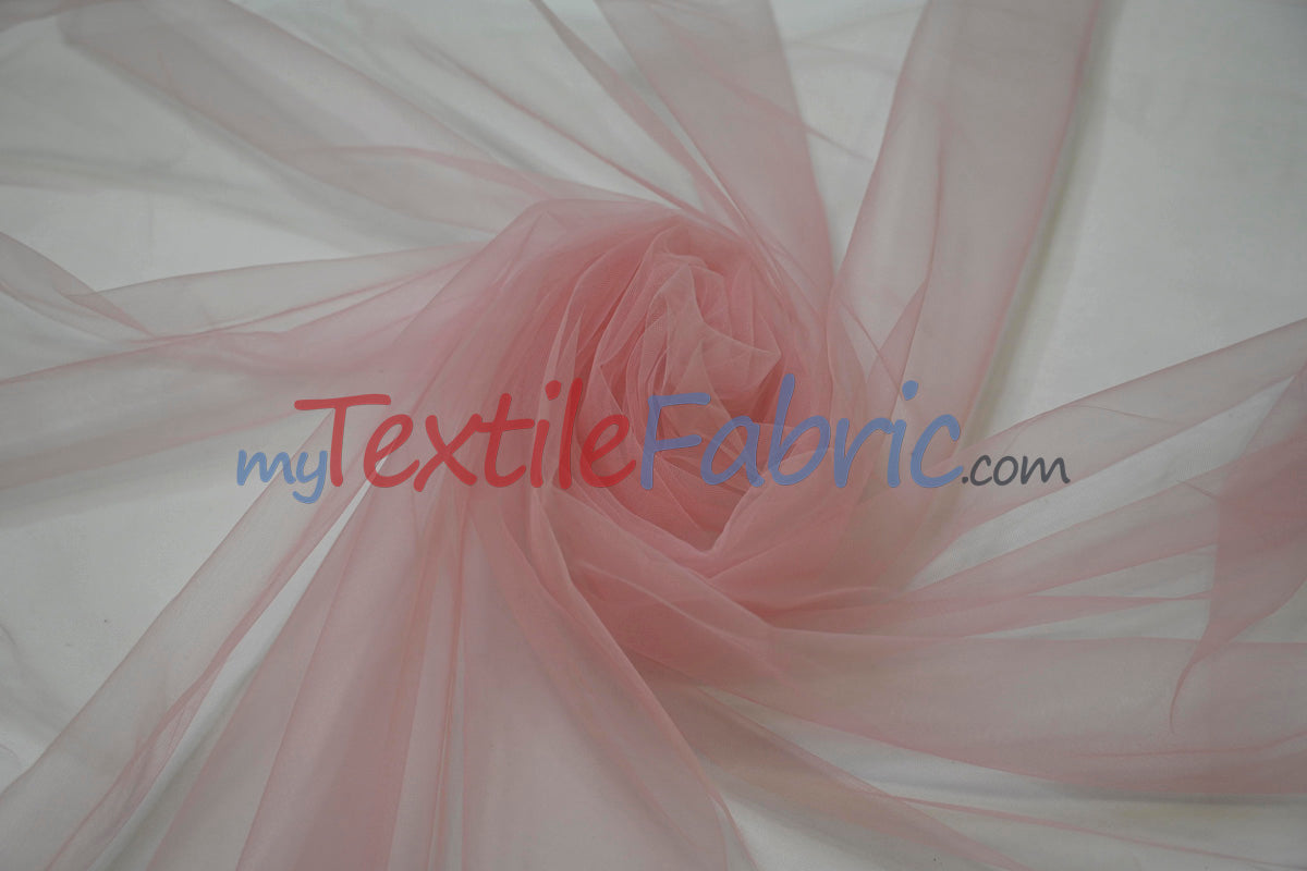 Micro Mesh Polyester Fabric - Sheer Soft Stretch Tulle, 58/60" Width, Multiple Colors (1 Yard)