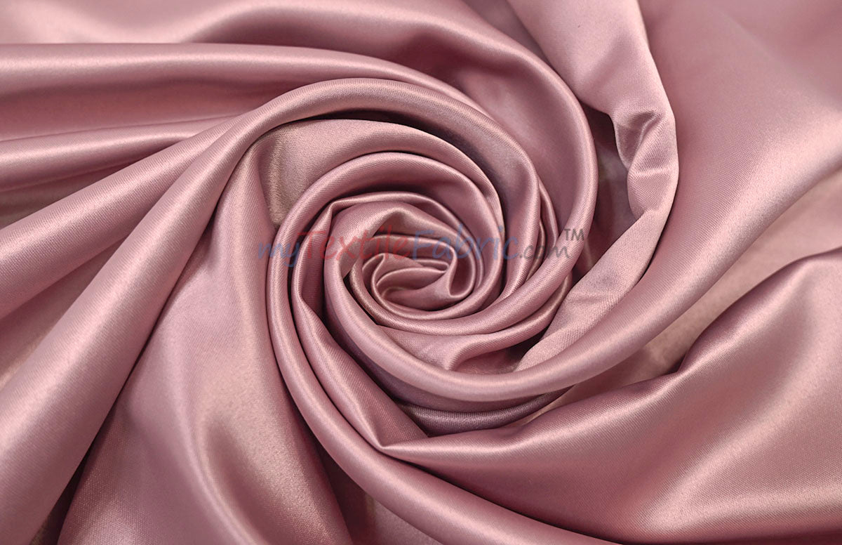 Lamour Satin Polyester Matte Satin Fabric - Multiple Colors, 58/60" Width (1 Yard)