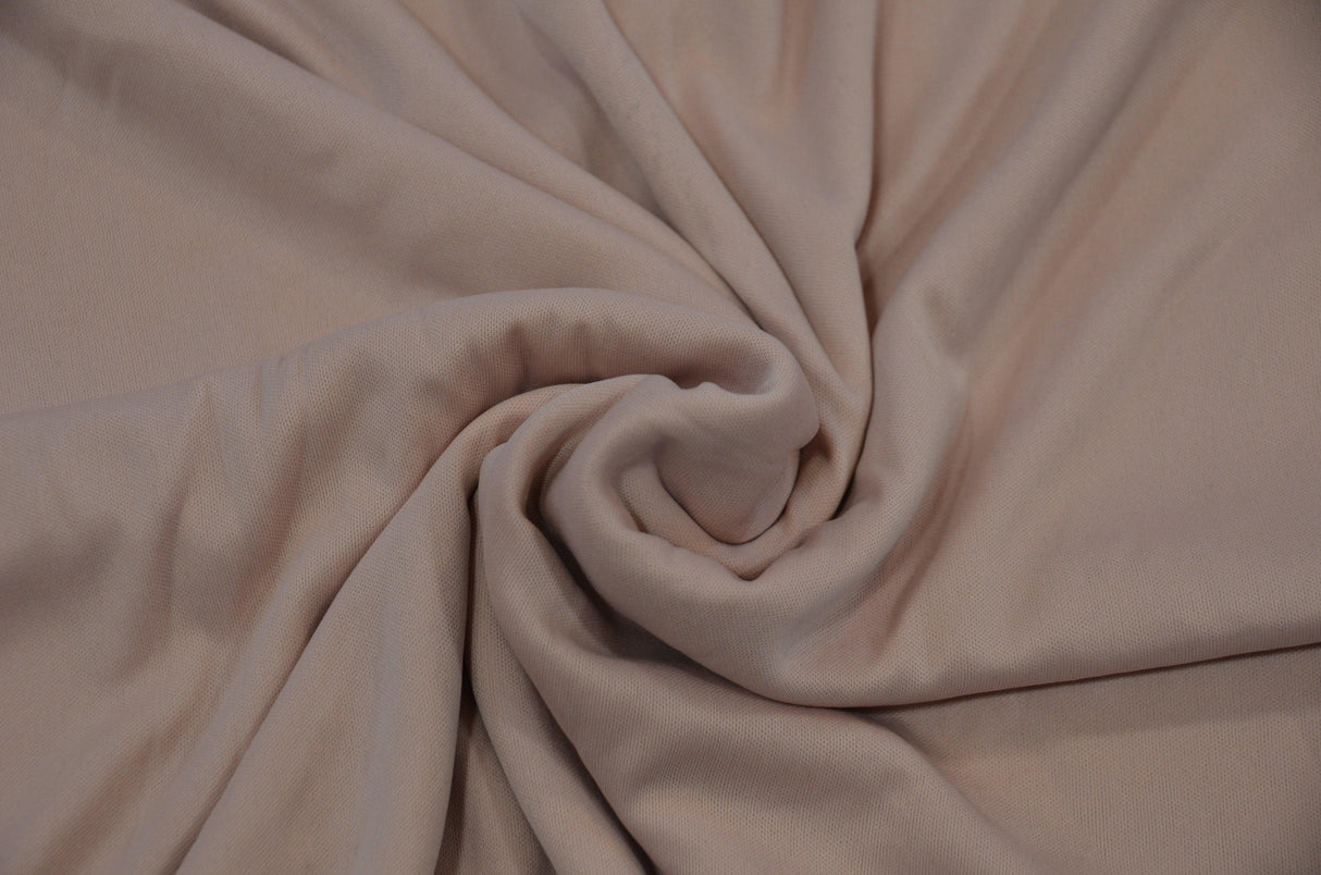 Interlock 70 Denier Polyester Fabric - Solid White, Ivory, Black, 58/60" Width (1 Yard)