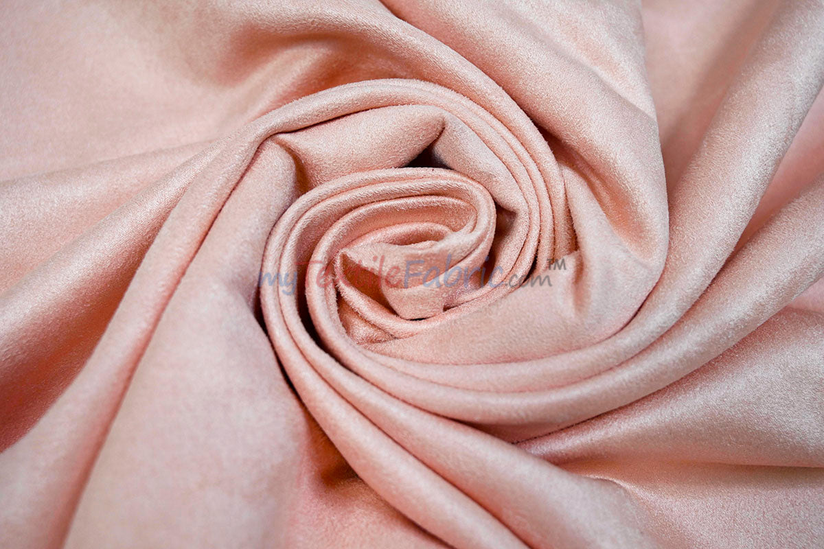 Microsuede Faux Suede Fabric - 40 Colors, 60" Width (Continuous Yards)