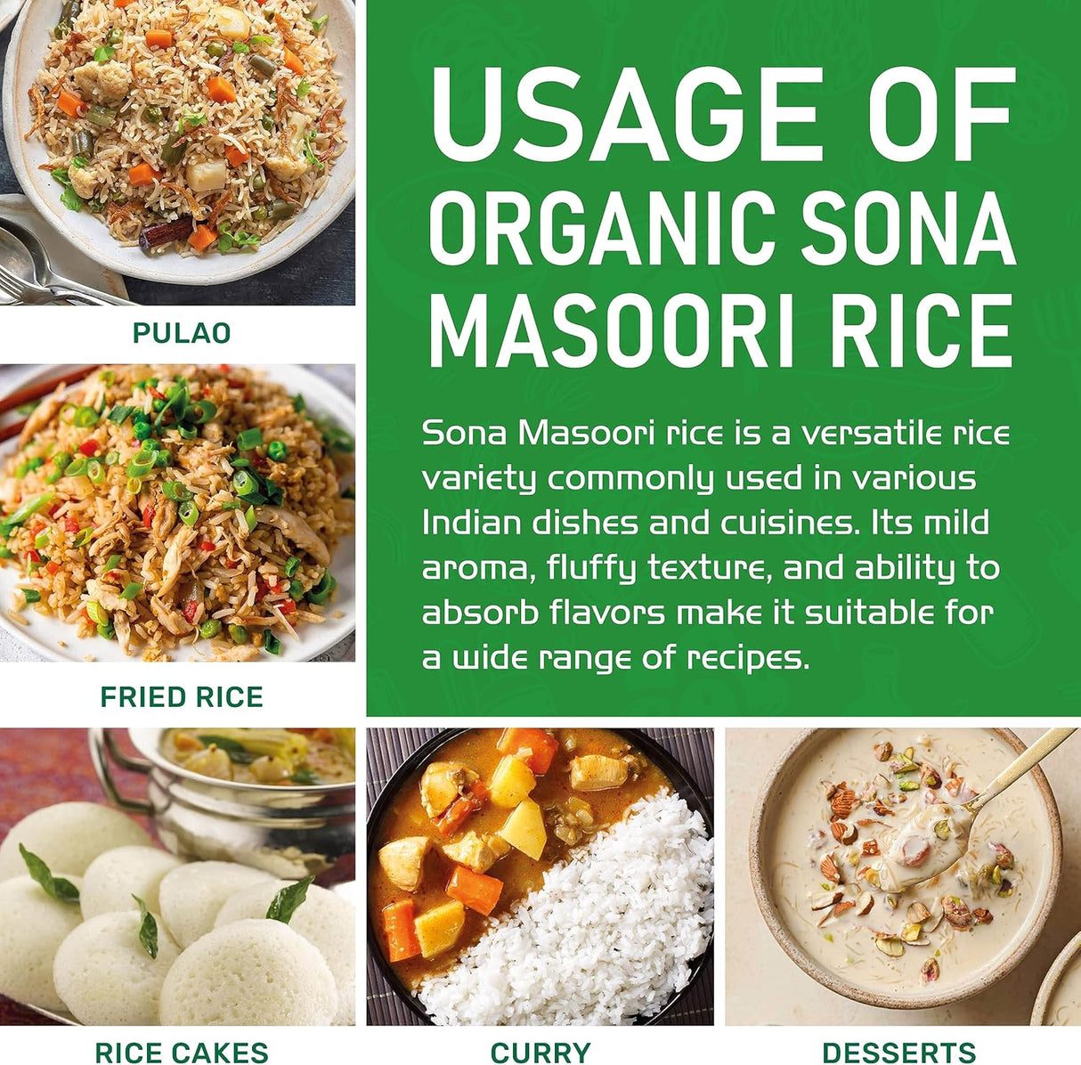 Indian Treat Sona Masoori Rice