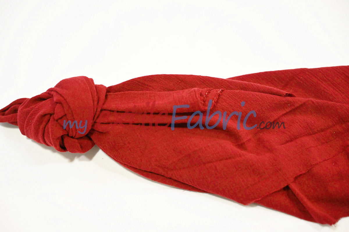 100 Percent Cotton Gauze Fabric - Soft Lightweight Muslin, 46/48" Width, Yards, Bolts, Sample Swatch (1 Yard)