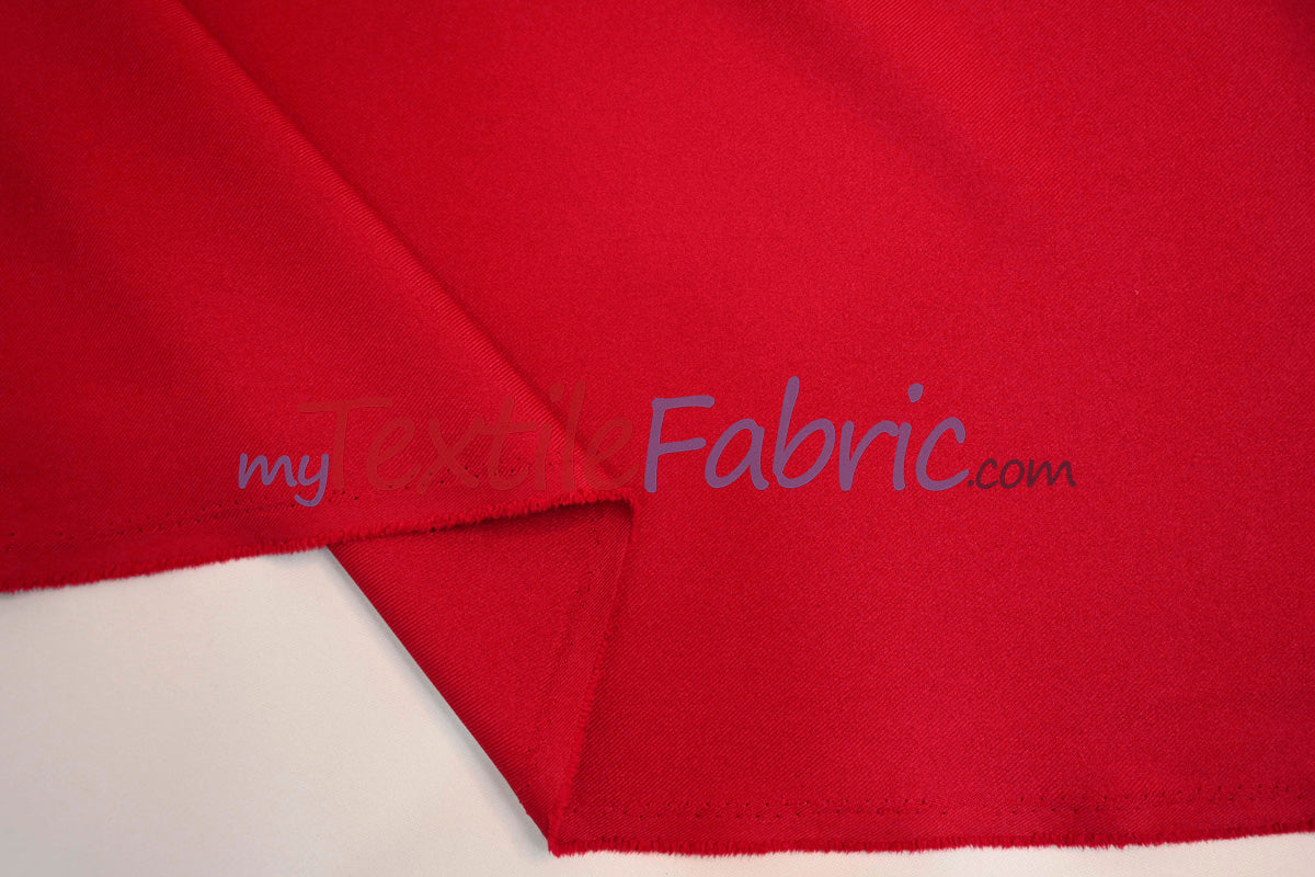 Polyester Gabardine Fabric - Multiple Colors, 58" Width (1 Yard)