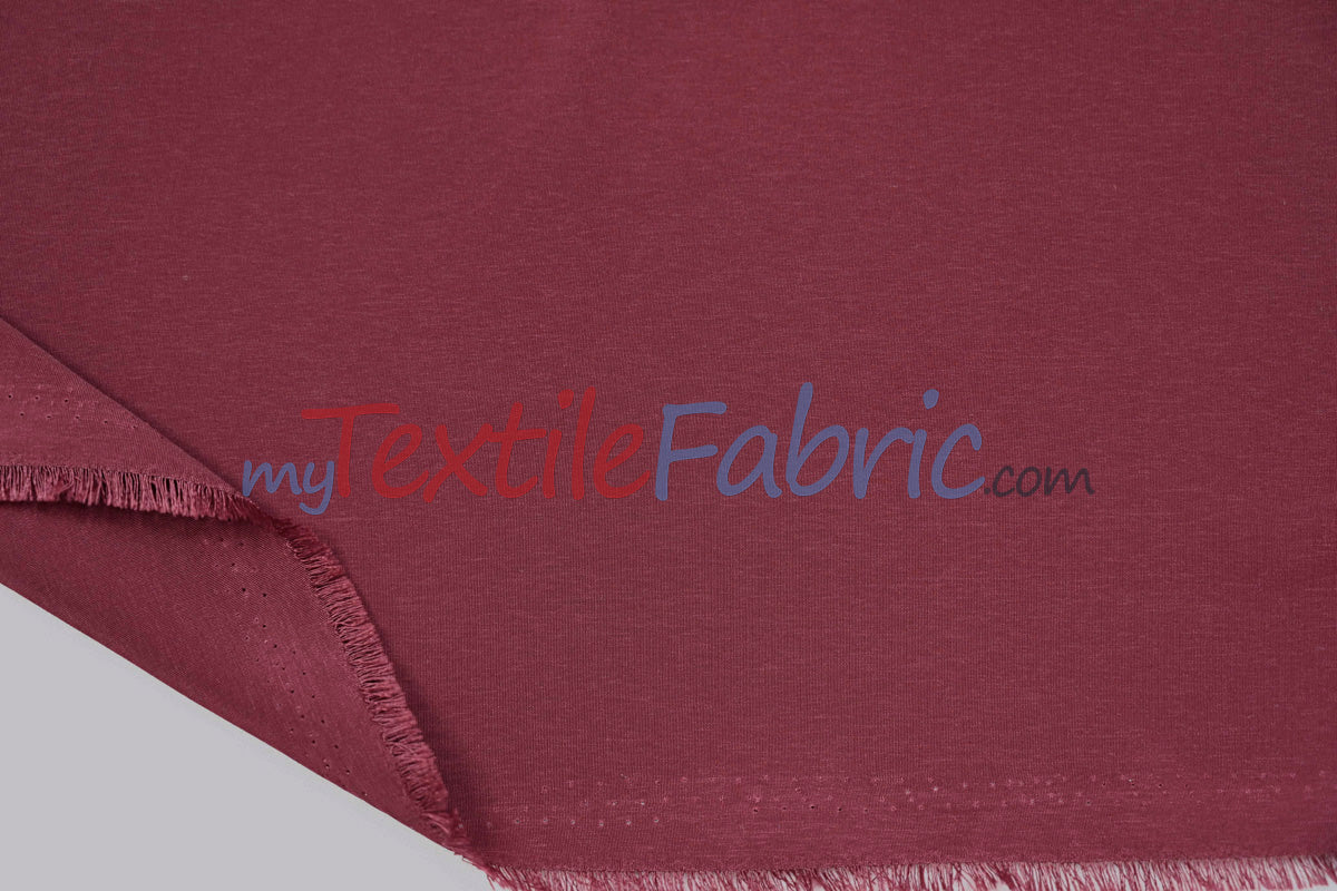Peachskin Polyester Fabric - Solid Matte Finish, 58/60" Width (1 Yard)