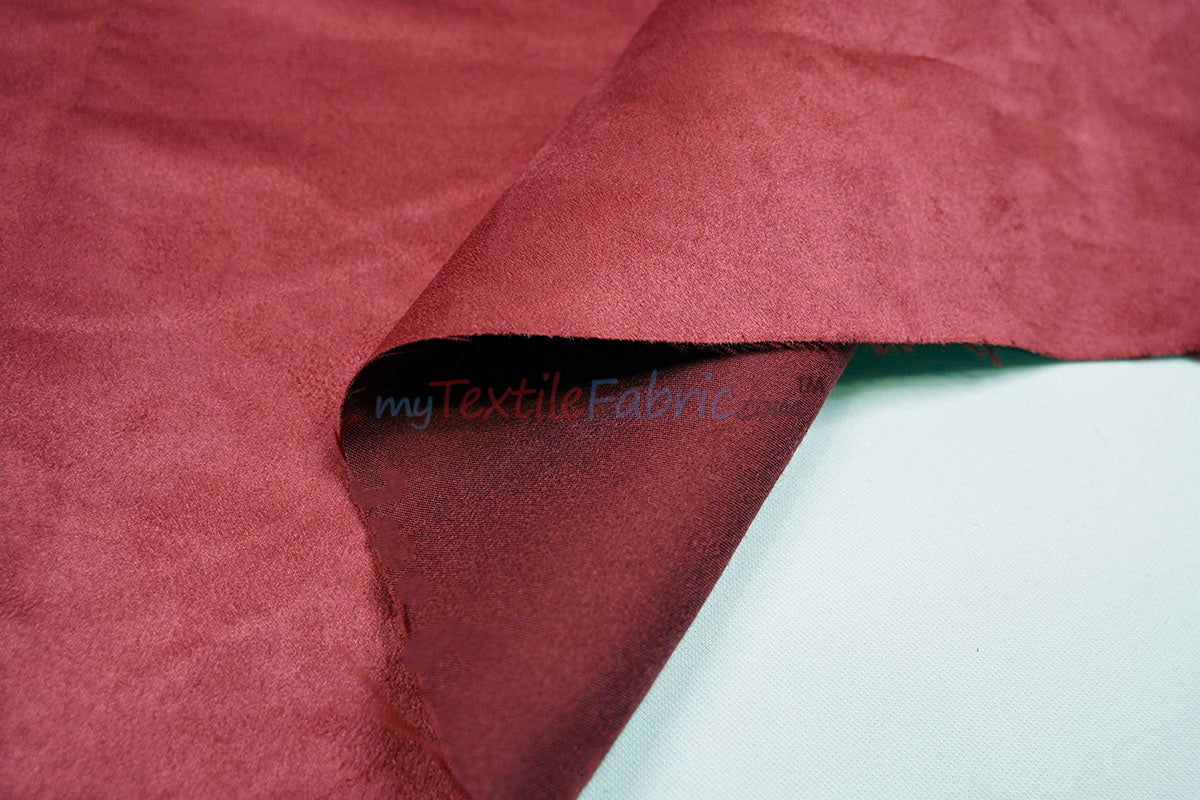 Microsuede Faux Suede Fabric - 40 Colors, 60" Width (Continuous Yards)