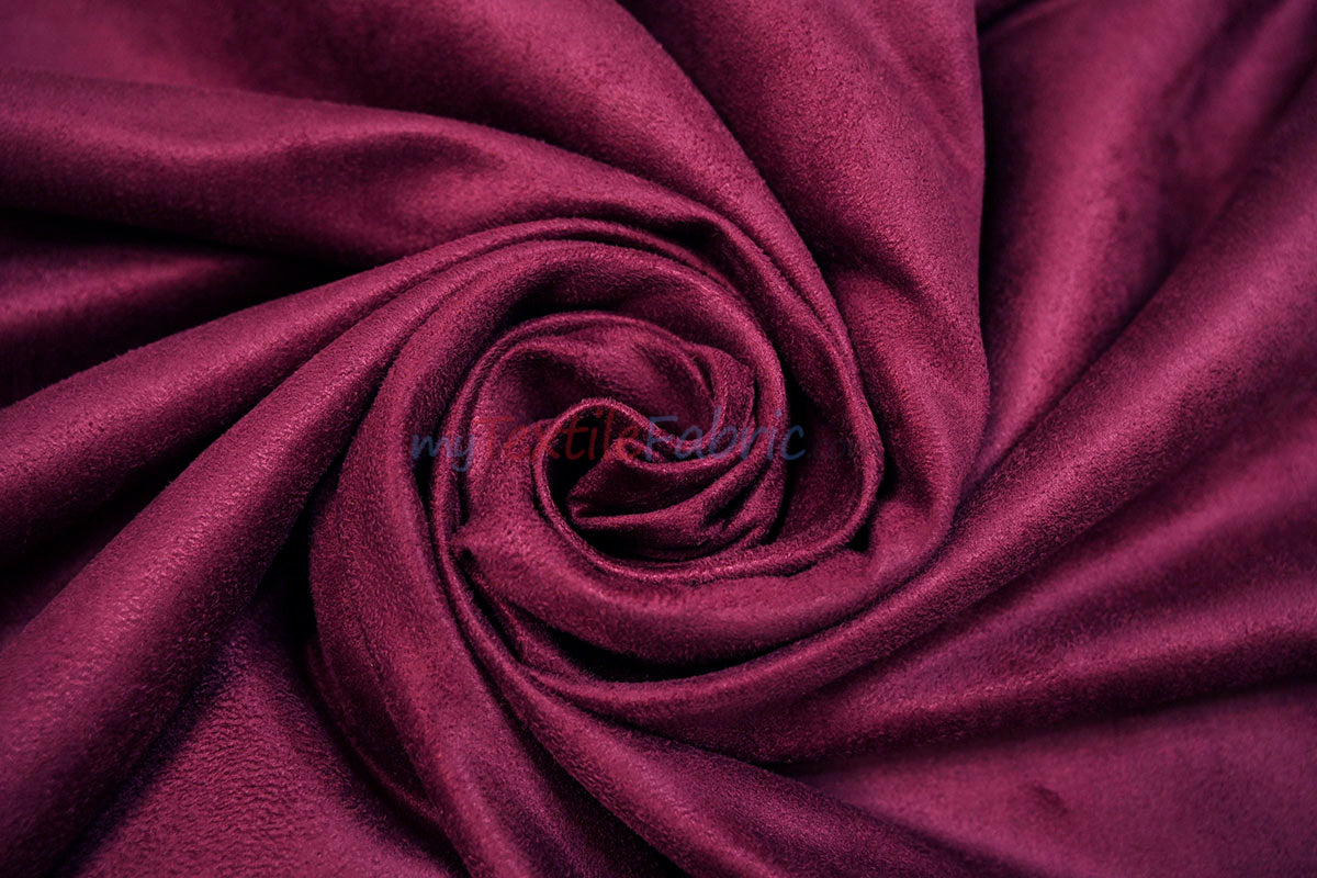 Microsuede Faux Suede Fabric - 40 Colors, 60" Width (Continuous Yards)
