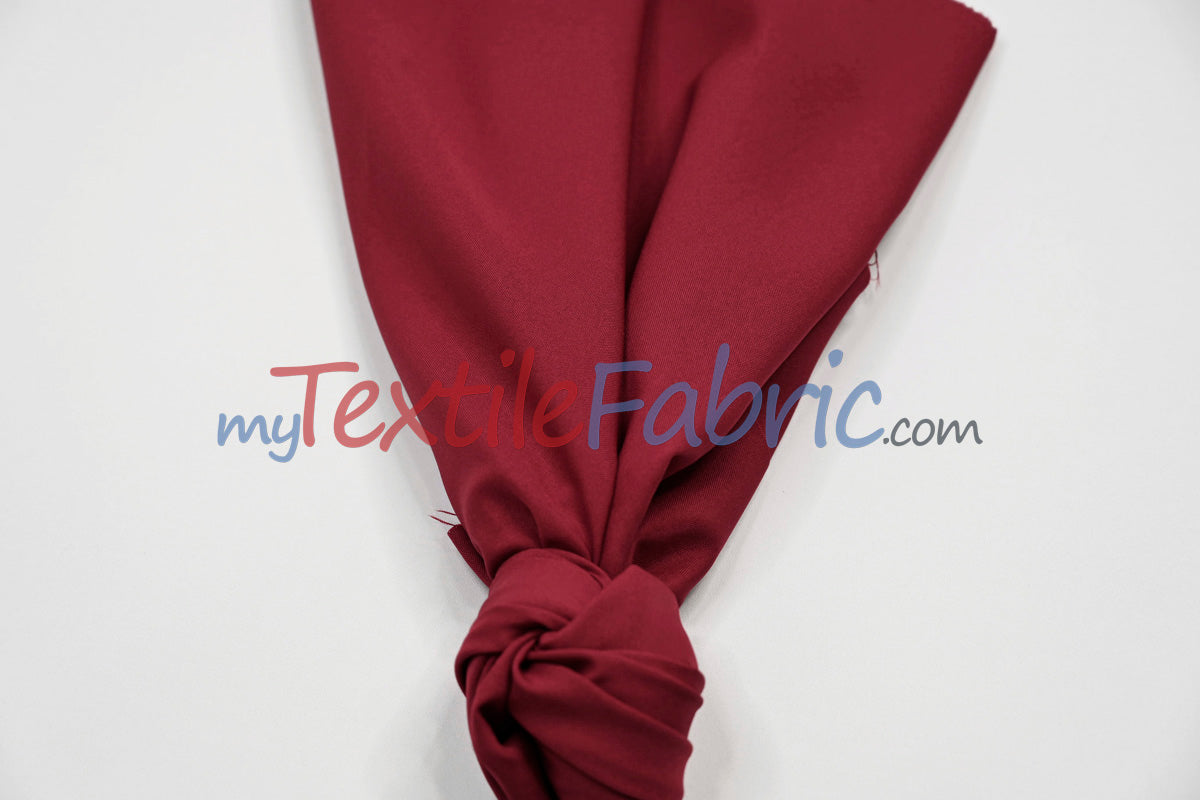 Visa Polyester Poplin Fabric - Solid, 58/60" Width (1 Yard)