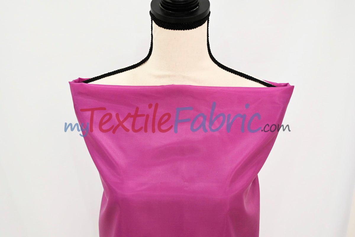 Polyester Lining Fabric - 100 Percent Polyester, Solid, 58/60" Width (Continuous Yards)