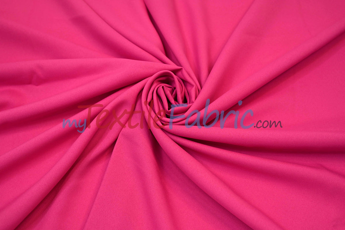 Visa Polyester Poplin Fabric - Solid, 58/60" Width (1 Yard)