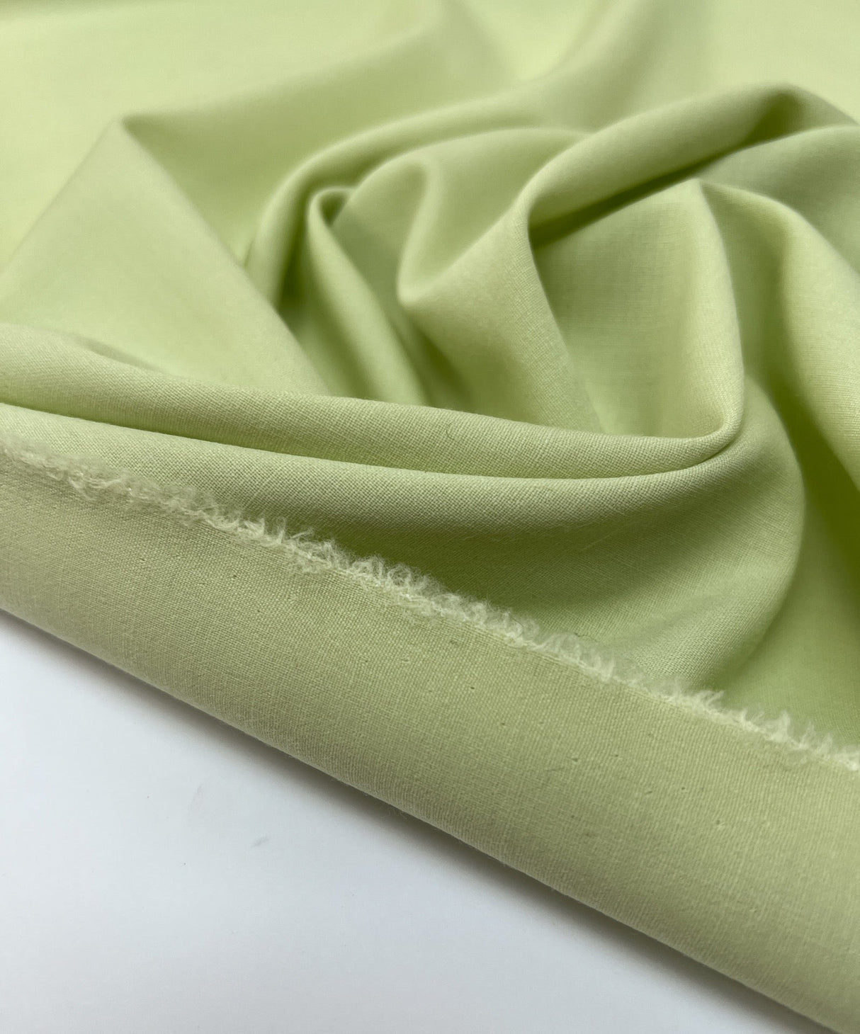 Green Wool Stretch Fabric