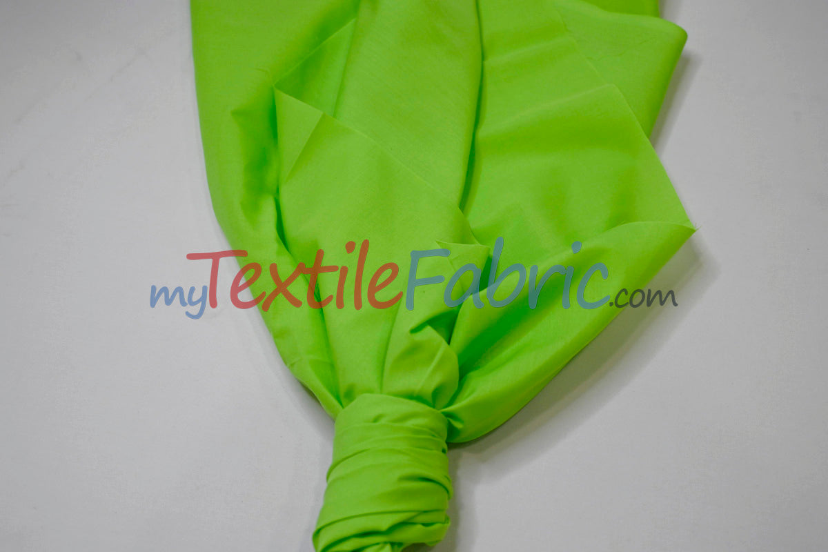 Polyester Cotton Broadcloth Fabric - Solid Colors, 58/60" Width (1 Yard)