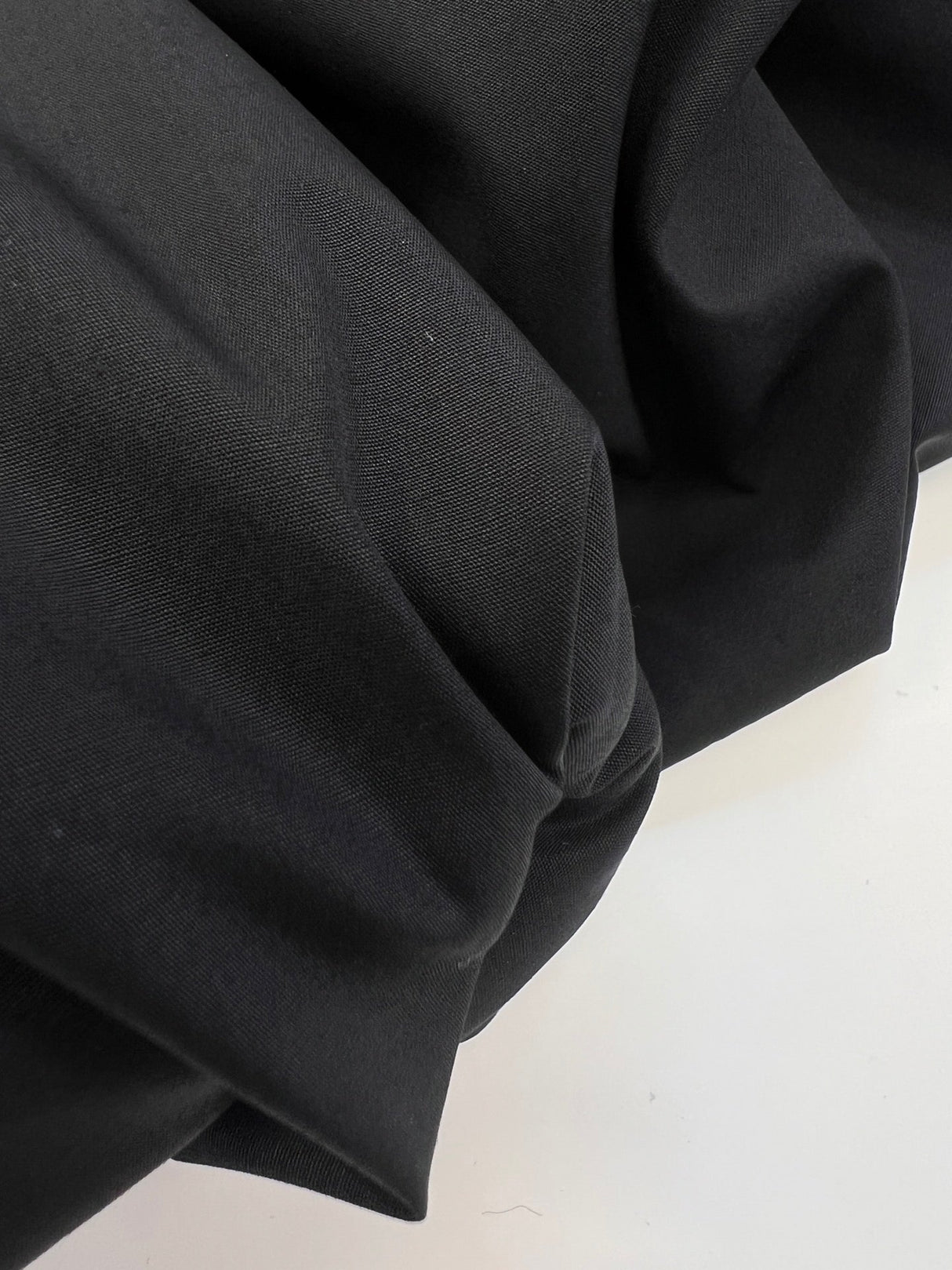 Black Cotton Shirt Fabric