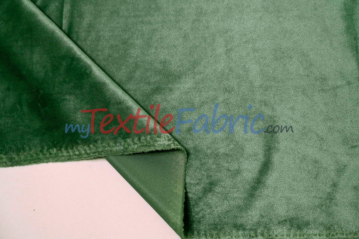 BT Royal Plush Velvet Fabric - Soft Plush Non Stretch Velvet, Multiple Colors, 58/60" Width (1 Yard)