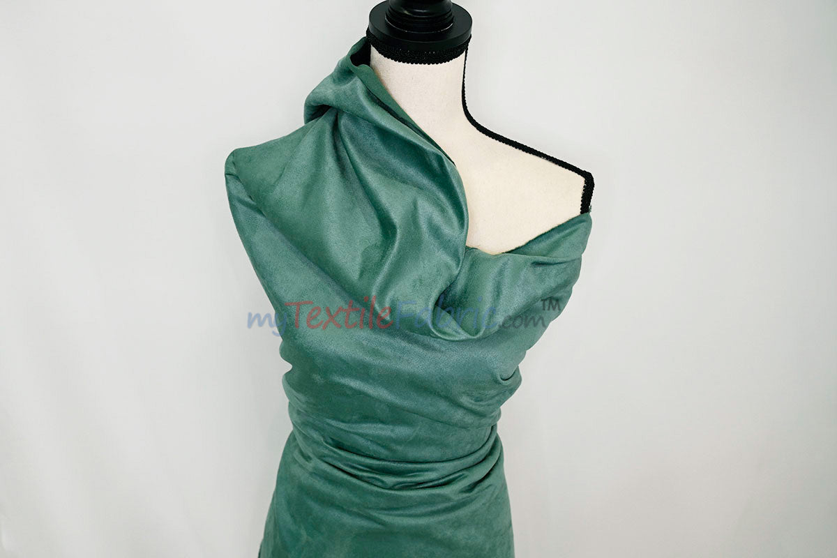 Microsuede Faux Suede Fabric - 40 Colors, 60" Width (Continuous Yards)