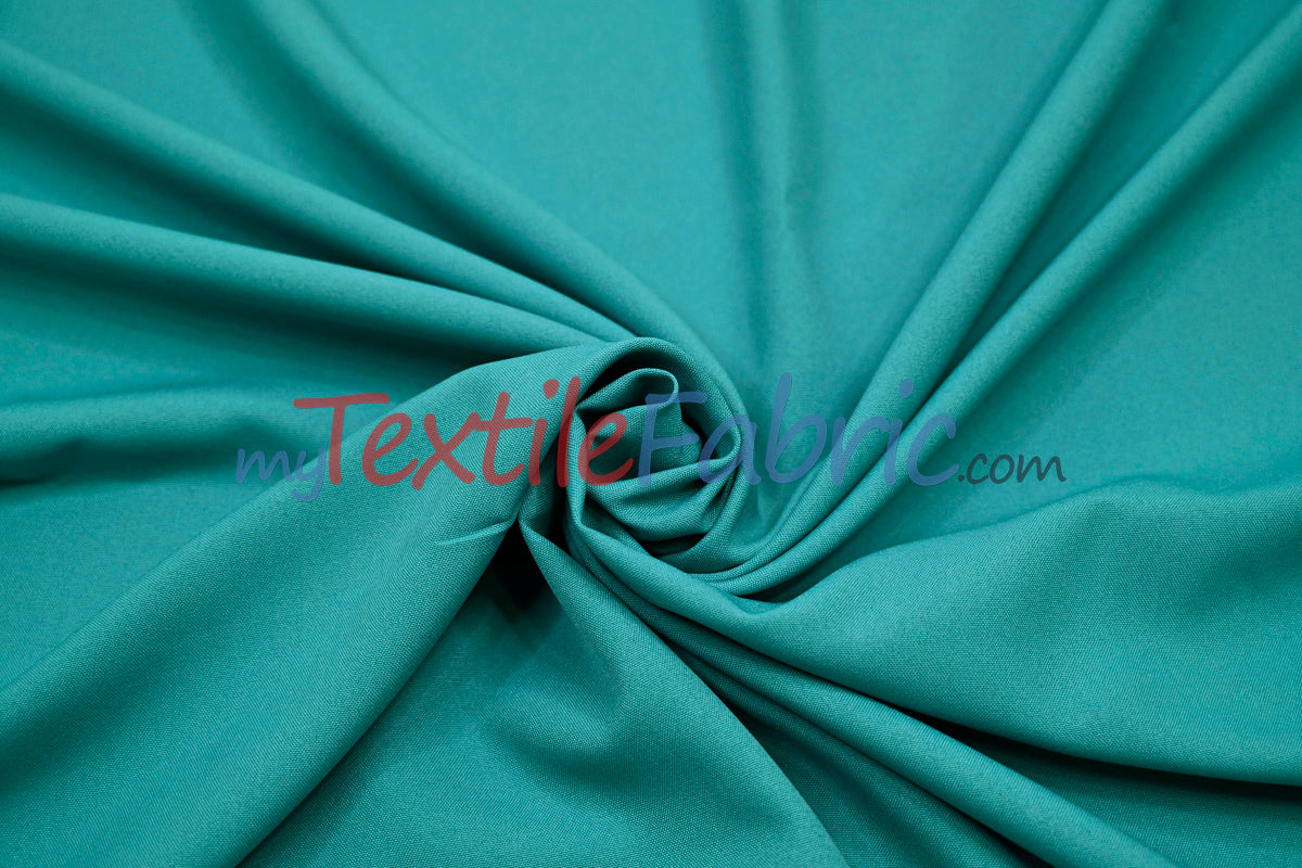 Visa Polyester Poplin Fabric - Solid, 58/60" Width (1 Yard)