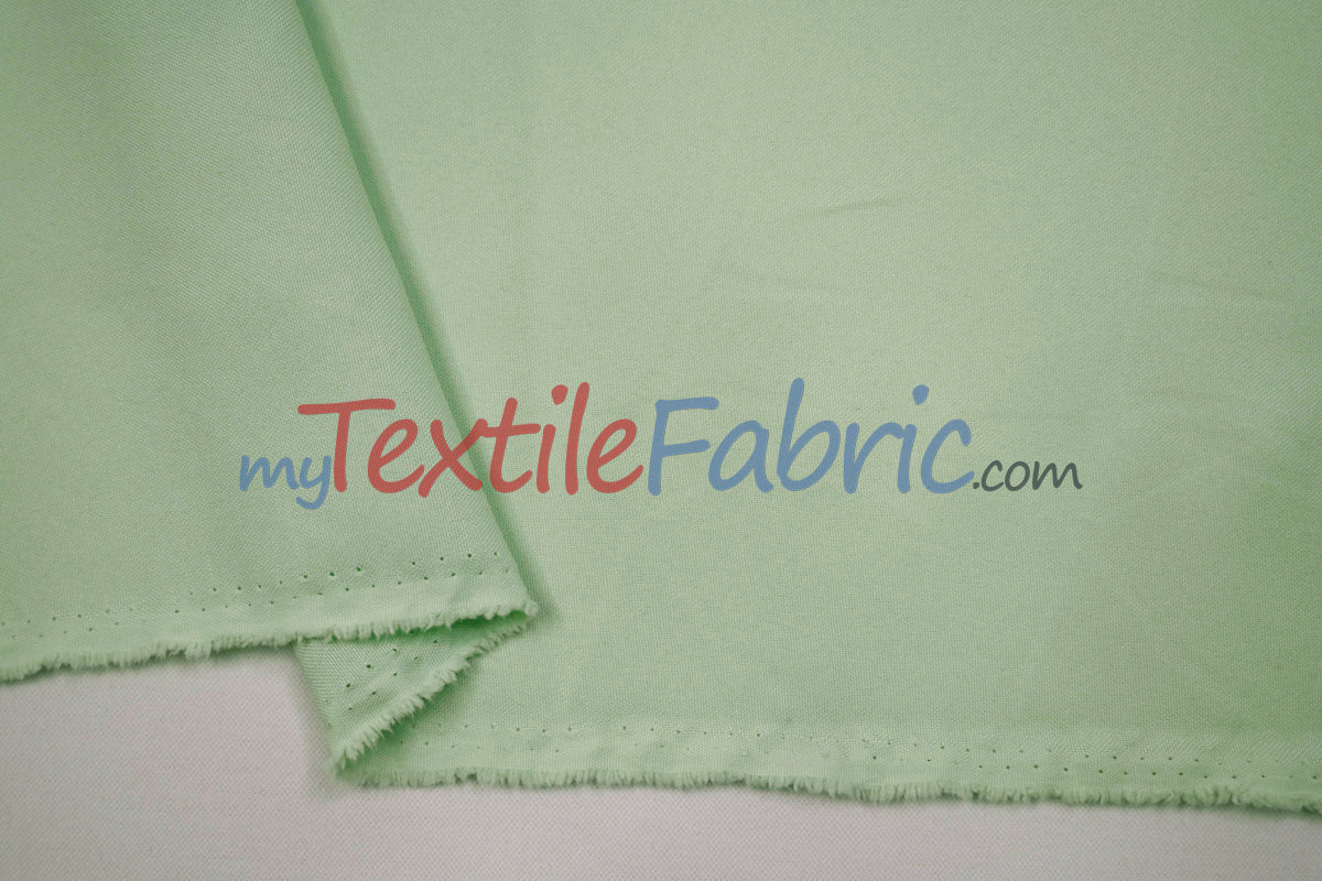 Extra Wide Polyester Fabric - Solid, 124" Width (1 Yard)