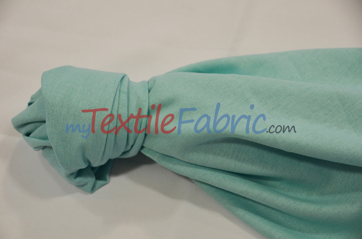 Rayon Linen Blend Fabric - Solid Colors, 52" Width (1 Yard)