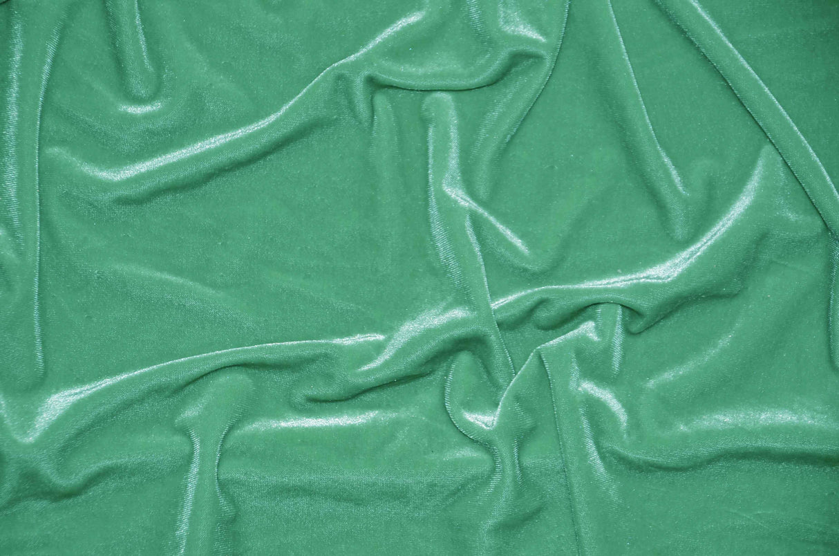 Stretch Velvet Spandex Fabric - Solid, 58" Width (1 Yard)