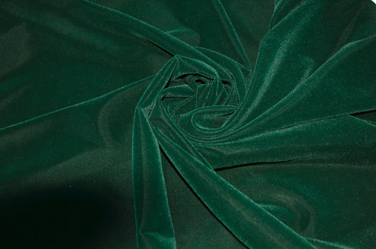 Triple Velvet Acetate Nylon Fabric - Multiple Colors, 44/45" Width (1 Yard)