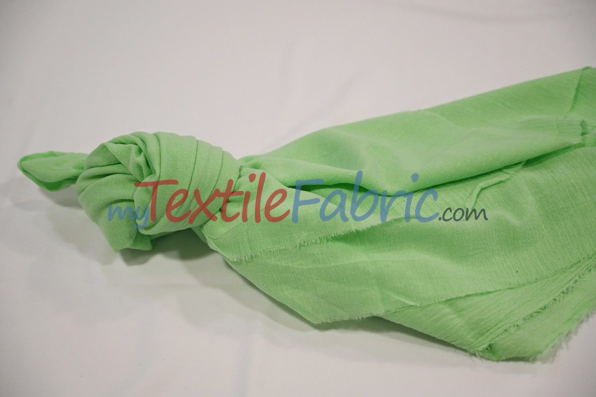 100 Percent Cotton Gauze Fabric - Soft Lightweight Muslin, 46/48" Width, Yards, Bolts, Sample Swatch (1 Yard)