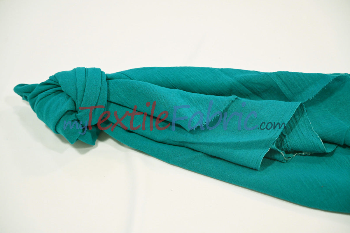 100 Percent Cotton Gauze Fabric - Soft Lightweight Muslin, 46/48" Width, Yards, Bolts, Sample Swatch (1 Yard)