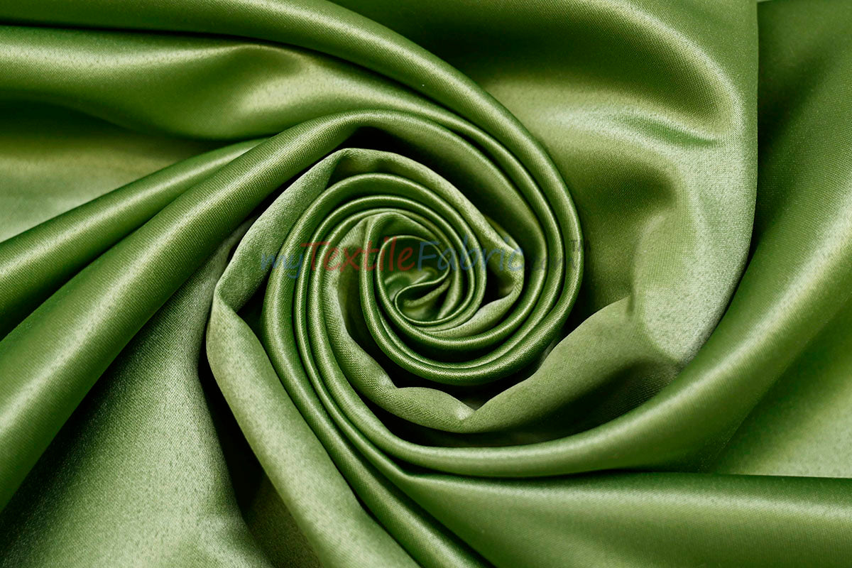 Lamour Satin Polyester Matte Satin Fabric - Multiple Colors, 58/60" Width (1 Yard)