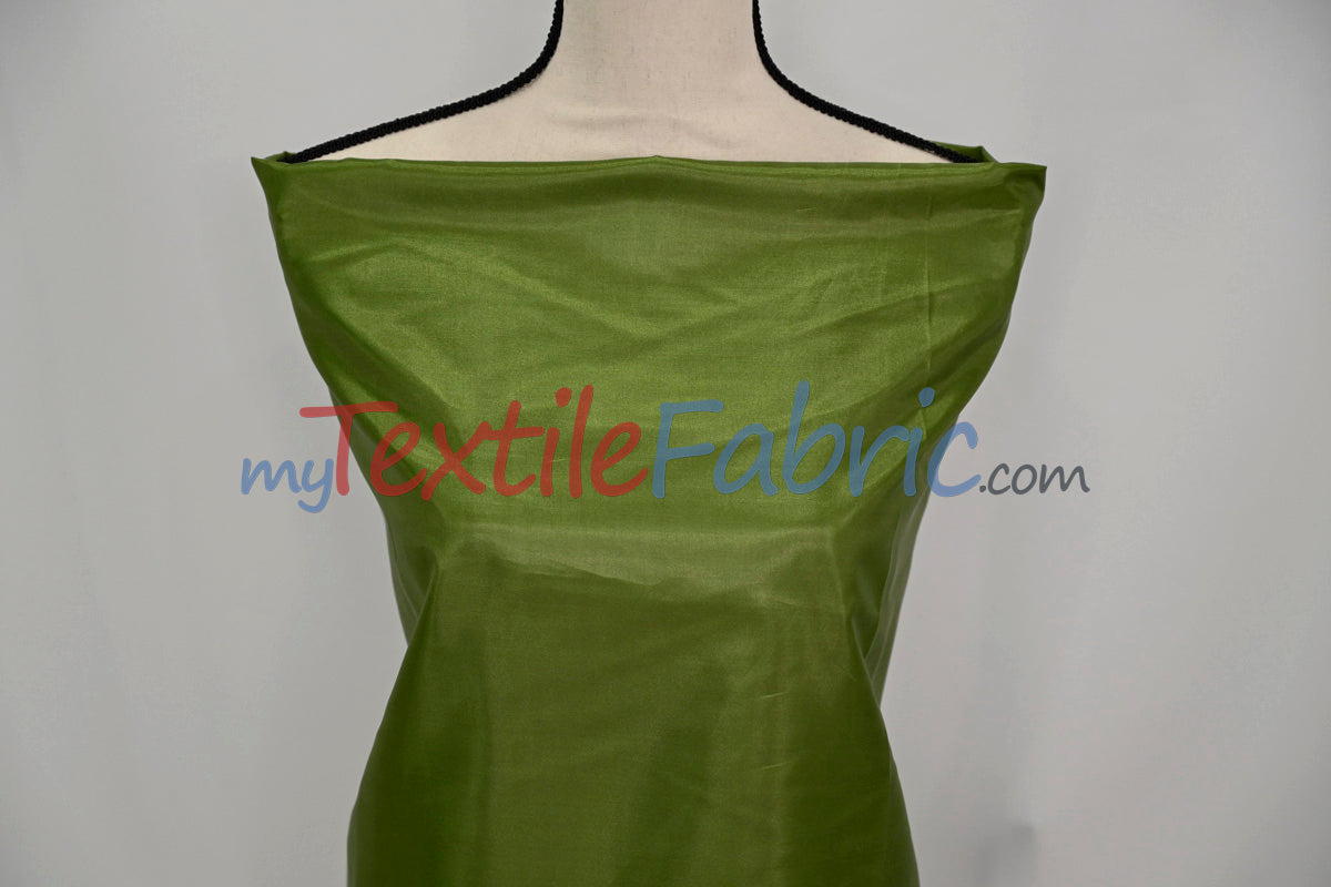 Polyester Silky Habotai Lining Polyester Fabric - Solid, 58" Wide (Sample Swatch)