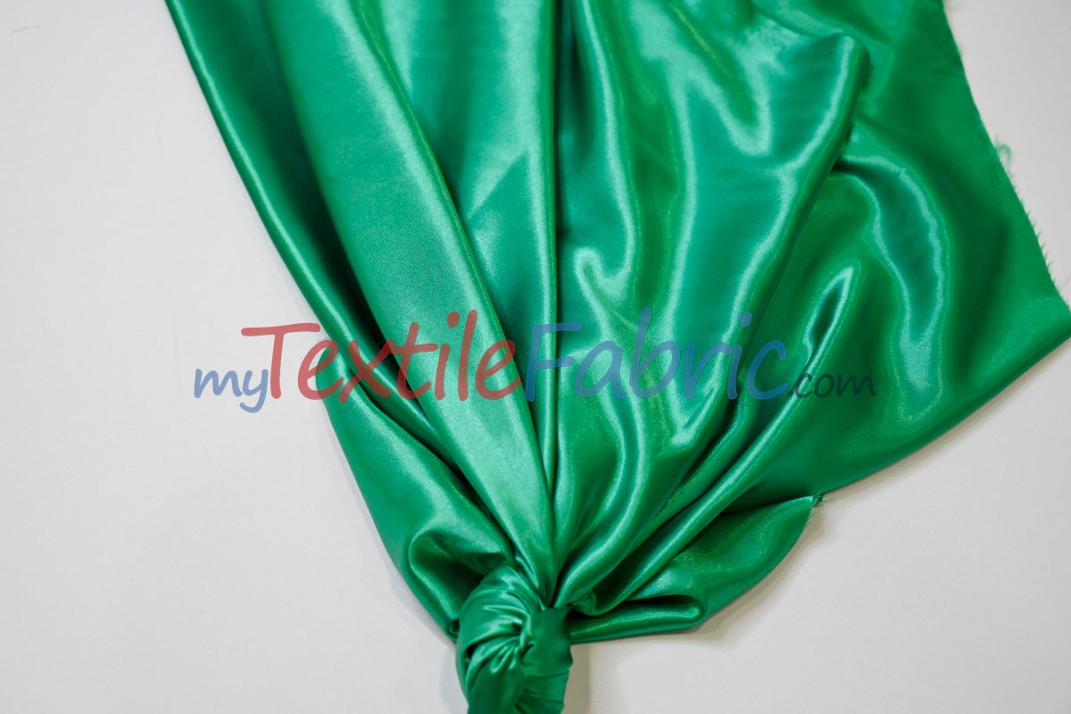 Stretch Charmeuse Satin Fabric - 96% Polyester 4% Spandex, Solid, 58/60" Width (Yards, Bolts, Sample Swatches)