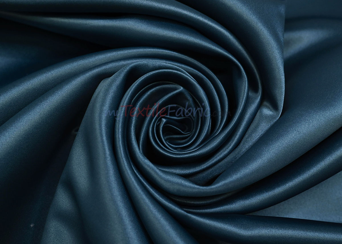 Lamour Satin Polyester Matte Satin Fabric - Multiple Colors, 58/60" Width (1 Yard)